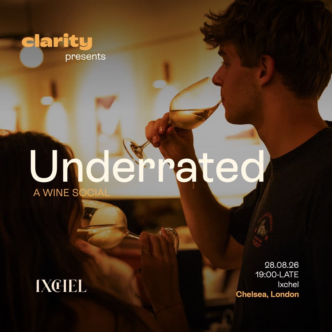 Underated | A Wine Social | Chelsea event poster