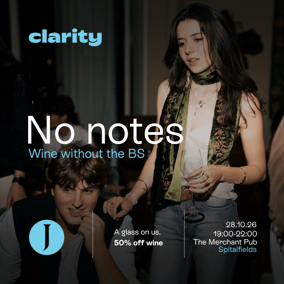 No Notes | Wine done properly | Spitalfields poster